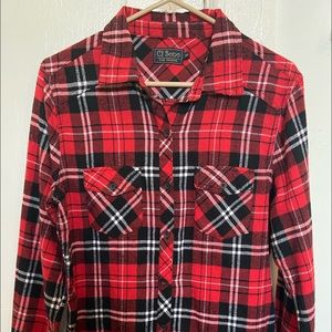 Long sleeve flannel shirt